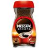 NESCAFE Brasero Caffè Solubile Istantaneo, Barattolo di Vetro, Aroma Intenso e Ricco, 200g