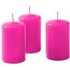 Cereria Di Giorgio - 12 Candele Cero - Durata 12 ore - Fucsia