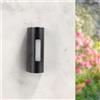 M Ledme - Applique da parete a LED da 10W per esterni, luce calda 3000K, impermeabile IP54, lampada moderna per giardino, patio e terrazza