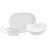 CreaTable, 12621 - Set di stoviglie da 3 pezzi, in porcellana, lavabile in lavastoviglie e microonde, made in Europe
