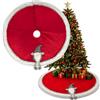 COM-FOUR® Coperta per albero di Natale Premium per proteggere dagli aghi