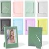 MaehSab Cornici Mini Colorate 7,6 cm (5 x 7,6 cm), Mini Cornici per Pellicole da 7,6 cm, Piccolo Portafoto, Supporto per Foto, Display da Tavolo, 8 Pezzi