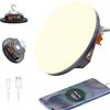 iodoo Lampada da Campeggio Ricaricabile, 10000 mAh Banca di Potere Luce Campeggio, 3000 lm, 6500 K Luci Campeggio, per Tenda, Pesca, Luci di Emergenza (Luce Calda)