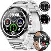 LIGE Smartwatch Uomo Chiamata e Assistente Vocale, Orologio Fitness Impermeabile 5ATM con Notifiche Messaggi, Contapassi, Cronometro Orologio Sportivo per Android iOS