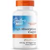 Doctor's Best, High Absorption CoQ10 con Bioperine (Coenzima Q10), 400mg, 60 Capsule vegane, Testato in Laboratorio, Senza Glutine, Senza Soia, Vegetariano