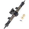ZHRCFUN SCX24 +4mm Set di Assi Estesi CNC Asse Anteriore Asse Posteriore per Axial SCX24 Bronco Gladiator Deadbolt JLU C10 1/24 RC Crawler (Posteriore)