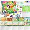 SUNXBUK Giochi Montessori 1 2 Anni,Libro Montessori Interattivo,Busy Board 1 Anno,Libro Interattivo,Quiet Book Educativo,Sensoriale Neonati,Regalo Bambina Bambino-Fattoria