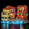 BRIKSMAX Luci led per LEGO Ideas Riviera italiana 21359 - Kit Illuminazione per Modelli Lego 21359- Non Include Set Originale