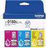 BROTHER Multipack Brother ciano / magenta / giallo BTD-180 BTD180CLVAL 15000 Pagine