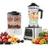QIAKEFE 5000 W 2-in-1 frullatore multifunzione, 2,5 L frullatore frullato professionale con 2 ciotole, ergonomico, 8 lame in acciaio inox, 15 impostazioni di velocità, per frullati, frullati, alimenti