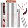 Skynest Lip Liner Stain Peel Off, New Upgrades Tip Pointed Lip Tattoo Transfer Proof Lipstain Infused with Hyaluronic Acid & Vitamine E for All Skin Types, More Accurate & Easy to Operate