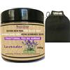 MAROC GLAM Sapone Nero Marocchino 250g, con Olio di Argan e Lavanda, 100% NATURALE, Hammam e Spa. Per una pelle morbida e idratata. olio essenziale di lavanda, MAROC GLAM