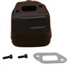 UYTGFO Adatto for Husqvarna 357 357XP 359 for Jonsered 2159 CS2156 CS2159 Motosega da giardino Motoseghe Ricambi Kit vite guarnizione scarico marmitta