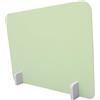KICHOUSE Divisorio per Scrivania per La Privacy Studenti 30x40 Cm Base Anti-starnuto Barriera Protettiva per Uffici e Spazi Educativi Facile da Installare Protezione Sanitaria per Scuola e Lavoro