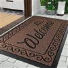 Yimobra Wellcome Zerbino per esterni, 92 x 61 cm, antiscivolo, resistente alle intemperie, lavabile, per porta di casa e ingresso, caffè