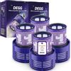 DEGG® Filtro HEPA, Compatibile con Dyson V10, 4 Pezzi