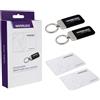 WAFERLOCK Accessorio per smart lock, tag chiave x2, tessere chiave x2, confezione da 4