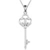 ONEFINITY Portachiavi da donna in argento sterling 925, stile vittoriano