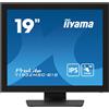 iiyama ProLite T1932MSC-B1S Monitor PC 48,3 cm (19") 1280 x 1024 Pixel Full HD LED Touch screen Da tavolo Nero [T1932MSC-B1S]