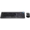 Simpletek Tastiera QWERTY Portoghese wireless Mouse + Keyboard with Stickers 1000 DPI 2.4G Nano reciever - refurbished