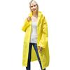 Colexy Poncho Antipioggia Donna Grande Giacca Antipioggia Impermeabile, Adulti Riutilizzabile Poncho con Cappuccio EVA Pioggia Poncho con Cappuccio con Coulisse e Bottone per Escursionismo Ciclismo Campeggio