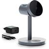 AMEGAT Stazione di Ricarica 3-in-1 compatibile con Magsafe, 15W Caricatore Wireless Certificato Qi2 per iPhone 17/Air/16/15/14/13/12 Serie, Apple Watch, AirPods (Caricatore USB-C da 30W Incluso)