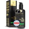 Kapua Naturals Gel Aloe Vera Puro - Succo puro di aloe vera - Con acido ialuronico e pantenolo - Vegano e senza profumo - Gel puro per viso e corpo - Doposole naturale - Prodotto in Germania