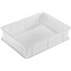GIGANPLAST Cassetta service piena bianca per impasto pizza 30x40x10h