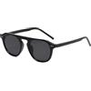 LJCZKA Occhiali da Sole Rotondi Retrò da Donna Uomo Classici Trendy Circolo Montatura Occhiali Flat Top Vintage Rotondi Occhiali Unisex