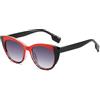 LJCZKA Retro Occhiali da Sole Occhi di Gatto Unisex Trendy Rotondo Occhi di Gatto Telaio Occhiali da sole Cat Eye Stile Moda