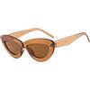 YAMEIZE Occhiali da Sole da Donna Uomo Occhi di Gatto Vintage Cat Eye Moda Occhiali da Sole Anni '90 Protezione UV400