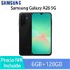 Samsung Galaxy A26 5G,Smartphone,Octa-Core,6.7",120 Hz,Super AMOLED,Fotocamera da 50 MP,5000 mAh,IP67 - Nero