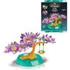 Lexibook, Cristallo Gemma Bonsai Fiorito, Viola Rosa Verde, CRSS58