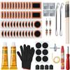 Annyswit 125 Pezzi Kit Riparazione Pneumatici Bici, Kit Riparazione Bici mit 102 Patch, Portatile Kit Riparazione Gomme Bici, Kit Riparazione Camera d'Aria Bici per Bicicletta, Mountain Bike, Gommoni