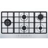Franke PRONTA CONSEGNA - SPEDIZIONE IMMEDIATA Piano Cottura da Incasso 90 cm 5 Fuochi Gas con Doppia Corona Griglie in Ghisa Acciaio Inox satinato Piani 90 Franke FHSM 905 4G DCL C XS C - 106.0554.401