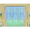 Today's Curtain Emelia Original - Inserto a ventaglio in voile, colore celeste, 76,2 x 101,6 cm (lunghezza x larghezza)