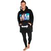 Dragon Ball Z Felpa Coperta con Cappuccio Uomo - Felpe Oversize di Pile Blanket Hoodie Taglia Unica Anime Gadget Regalo Originale