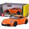 Burago BBURAGO - Porsche 911 GT3 - Modellino Realistico Auto in Scala 1:24 (Scelta Casuale tra i Colori Disponibili), Licenza Ufficiale Porsche, Età Consigliata 3+ Anni