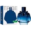 United Colors of Benetton We Are Tribe Eau de Toilette for Men - Long Lasting - Young, Modern, Sporty and Casual Scent - Lavender, Wood, Amber and Fruity Notes - Ideal for Day Wear - 90ml