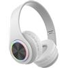 Agwuoetr Cuffie Bluetooth, Cuffie Bluetooth Wireless Intelligenti Cuffie Pieghevoli Stereo HiFi per Ufficio Domestico, Durevole