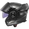 LS2, Casco Moto Modulare ADVANT X CARBON Matt Carbon, XS