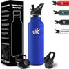 HoneyHolly Borraccia Termica Bambini 500 ML, Senza BPA, Borraccia Termica, 18/8 Acciaio Inox, Bottiglia Termica, Sottovuoto a Doppia Parete, Borracce Termiche, con Cannuccia, Termos per Scuola, Sport