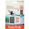 SanDisk Extreme 32 GB microSDhC Memory Card for Action Cameras and Drones with A1 App Performance up to 100 MB/s, Class 10, U3, V30 - Twin Pack
