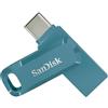 SanDisk Ultra Dual Drive Go 64GB Unità Flash (con Connettori USB reversibili di Tipo C e Tipo A, per Smartphone, Tablet, Mac e Computer, Fino a 300 MB/s, Chiavetta USB Type-C ) Navagio Bay