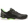 Mizuno Wave Exceed Tour 5 Clay Court Nera da Uomo