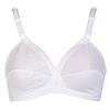 GIOS Reggiseno in Cotone Incrociato Senza Ferretto Art. 142 (2pz) - 6, Bianco