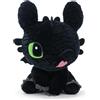 PLAY BY PLAY Peluche Dragon Trainer Toothless Sdentato - Grande 45 cm - 260005950 (HAPPY)