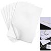 Yesallwas - 50 Fogli di Carta per trasferimento in Carbonio, Colore Bianco, Ideale per Legno, Carta/Tela e Altre superfici artistiche (Formato A4/21x 29,7 cm) (White)