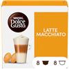 NESCAFÉ DOLCE GUSTO NESCAFÉ DOLCE GUSTO Latte Macchiato con Caffè, 16 Capsule Compatibili Nescafé Dolce Gusto