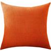 SWJ-swjssb Fodere per Cuscini 80x80 Elasticizzato Copricuscini Divano Federa Cuscino 50x70 Copri Cuscino Letto Decorazione Fodere Cuscini 60x60 Extra Large Sofa Pillow Covers(Orange,80x80 cm (1pc))
